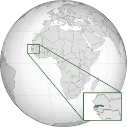 Description de l'image Gambia (orthographic projection with inset).svg.