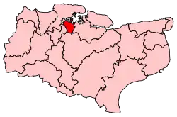 Carte de la circonscription