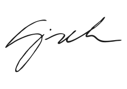signature de Gisele Bündchen