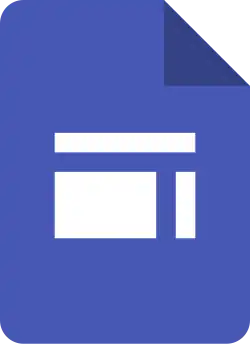 Logo de Google Sites