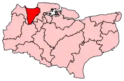 Carte de la circonscription