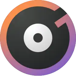 Description de l'image Groove Music logo 2020.svg.