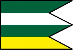 Drapeau de Horné Dubové