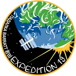 Description de l'image ISS Expedition 19 Patch.svg.
