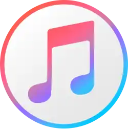Description de l'image ITunes logo.svg.
