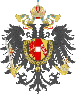 Description de l'image Imperial Coat of Arms of the Empire of Austria (1815).svg.