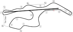 Tracé de la course