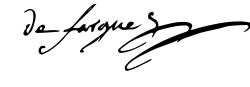 signature de Jean-Joseph Méallet de Fargues
