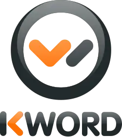 Description de l'image KWord Application Logo.svg.