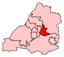 Carte de la circonscription