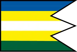 Drapeau de Košťany nad Turcom