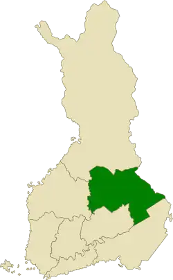 Description de l'image Kuopio Province.svg.