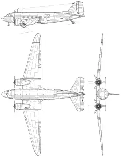 Description de l'image Liszunov Li-2.svg.
