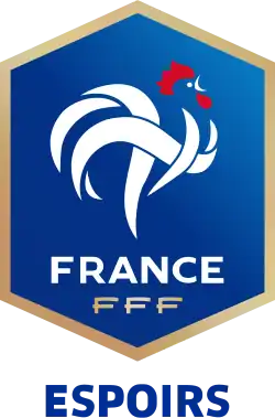 alt=Écusson de l' Équipe de France espoirs