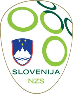 alt=Écusson de l' Équipe de Slovénie