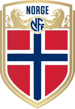 alt=Écusson de l' Équipe de Norvège