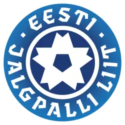 alt=Écusson de l' Équipe d'Estonie