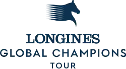 Logo du Global Champions Tour au CSI-5* Global Champions Tour de Valkenswaard (Pays-Bas) en 2010