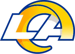 Description de l'image Logo Los Angeles Rams 2020.svg.