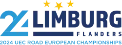 Description de l'image Logo UEC Road European Championships 2024.svg.