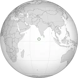 Description de l'image Maldives (orthographic projection).svg.