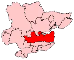 Carte de la circonscription