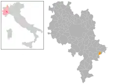 Localisation de Castelletto Molina