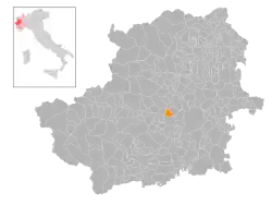 Localisation de Alpignan