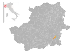 Localisation de Cambiano