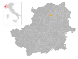 Localisation de Canischio