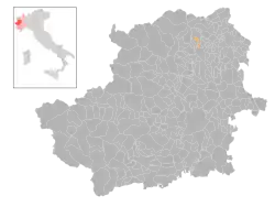 Localisation de Cintano