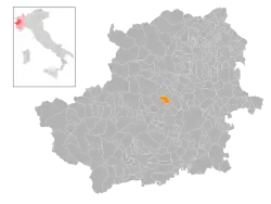 Localisation de Givoletto