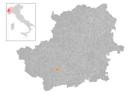 Localisation de Inverso Pinasca