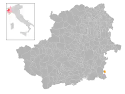 Localisation de Isolabella