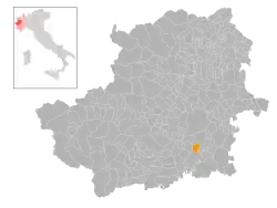 Localisation de La Loggia