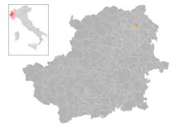 Localisation de Loranzè