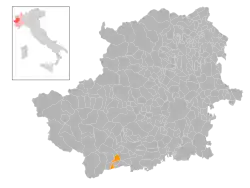 Localisation de Luserna San Giovanni