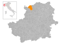 Localisation de Noasca