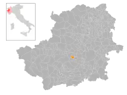 Localisation de Reano