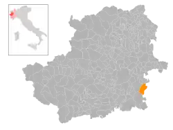 Localisation de Riva presso Chieri