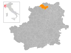 Localisation de Ronco Canavese