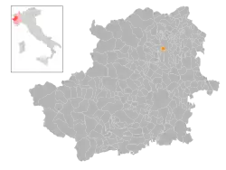 Localisation de Salassa