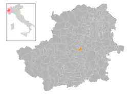 Localisation de San Gillio