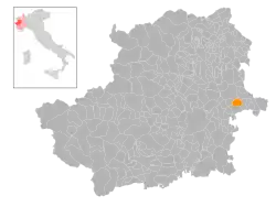 Localisation de San Sebastiano da Po