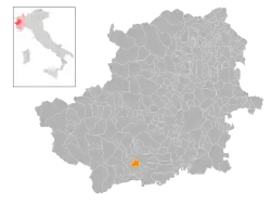 Localisation de San Secondo di Pinerolo