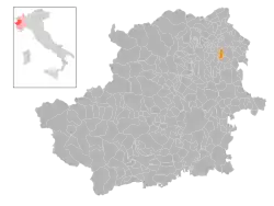 Localisation de Scarmagno