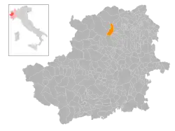 Localisation de Sparone