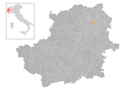 Localisation de Torre Canavese