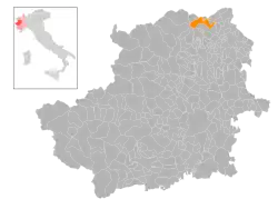 Localisation de Traversella