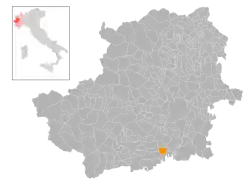 Localisation de Virle Piemonte